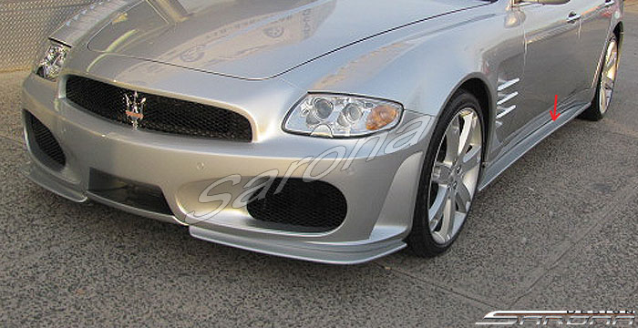 Custom Maserati Quattroporte Side Skirts  Sedan (2005 - 2010) - $590.00 (Part #MR-001-SS)